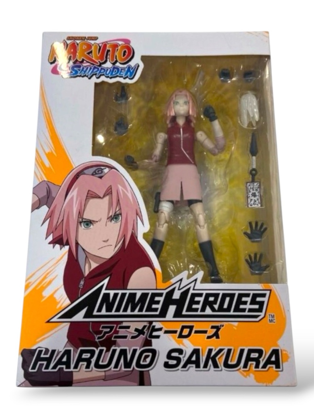 Anime Heroes Naruto Shippuden Haruno Sakura Action Figure With Accessories